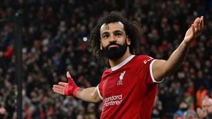 محمد صلاح يستعرض صورا من تدريبات ليفربول