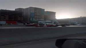 "العربيات اتعجنت".. مصرع 4 أشخاص وإصابة 10 في تصادم 3 سيارات بدائري المنيب (صور)