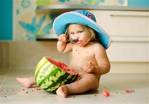 متى يتناول الرضيع البطيخ؟
