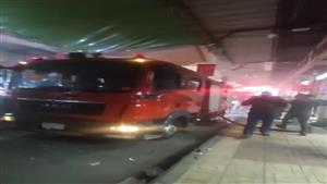 حريق في عقار بمصر الجديدة.. والحماية المدنية تُسيطر عليه