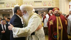 محافظ الغربية يشهد قداس عيد القيامة بكنيسة مار جرجس في طنطا