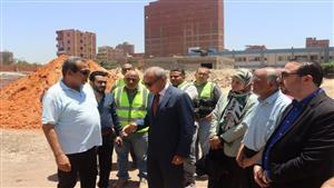 محافظ القليوبية يتابع أعمال إنشاء مستشفى طوخ المركزي 