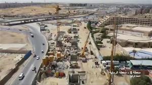 شبكة حديد ضخمة ومواسير عملاقة.. أحدث 15 صورة لمحطة مترو الرماية