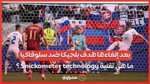 بعد إلغاءها هدف بلجيكا ضد سلوفاكيا.. ما هي تقنية Snickometer technology ؟