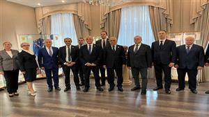 صور | النائب العام يجري زيارة لمقر جامعة مكتب المدعي العام للاتحاد الروسي