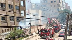 بسبب ارتفاع درجات الحرارة.. حريق داخل مدرسة في بنها