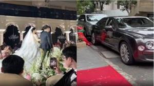 أغرب حفل زفاف.. لن تصدق ما فعله عروسين مع المعازيم في حفل زفافهما (فيديو)