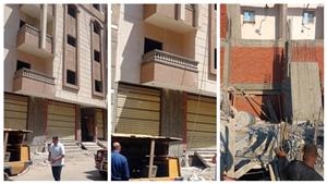 اعتبارًا من اليوم.. حملات مكبرة لإزالة طوابق العمارات المخالفة فى بنها 