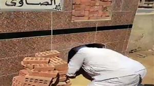 الصور الأولى من تجهيز مقبرة أحمد رفعت انتظارا لوصول الجثمان