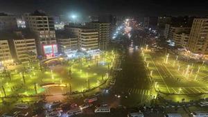 نقل الباعة الجائلين ودهان العقارات.. 22 صورة من ميدان الألف مسكن بعد تطويره