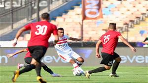 الزمالك يتأخر أمام طلائع الجيش في الشوط الأول (صور) 