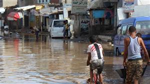 أضرار كبيرة جراء فيضانات في غربي اليمن