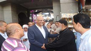 بالصور- محافظ القليوبية يشارك في احتفالات مولد العذراء بمسطرد 