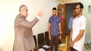 بالصور.. 550 طالبًا وطالبة يؤدون اختبارات القدرات بكلية التربية الرياضية فى أسوان