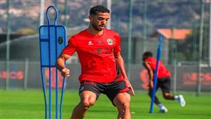 "رفقة إمام عاشور".. محمد عبد المنعم يدعم النادي الأهلي من المدرجات أمام بيراميدز