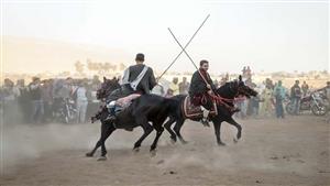 بالصور.. المرماح أبرز طقوس البهجة في احتفالات المولد النبوي الشريف بقنا 