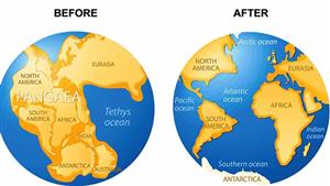 فيديو.. شاهد كيف تشكلت قارات ومحيطات الأرض منذ 1.8 مليار سنة