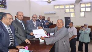 بالصور.. تكريم عدد من مزارعي بني سويف في احتفالية عيد الفلاح 