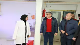 محافظ الجيزة يتفقد أقسام مستشفى أبو النمرس ويوجه بسرعة استكمال الأعمال الإنشائية