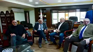 "تعاون مثمر ودرع".. الزمالك يكشف تفاصيل زيارة هاني أبوريدة (صور)