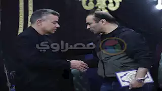 6 صور من ظهور حسن حمدي و سيد عبد الحفيظ في عزاء ميمي الشربيني