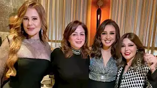 إلهام شاهين تنشر صورا مع أنغام وسميرة سعيد.. وتعلق: "فنانات برج الجدي"   