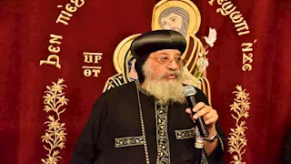 البابا تواضروس يدشن كاتدرائية مارمرقس برزقة الدير المحرق بأسيوط