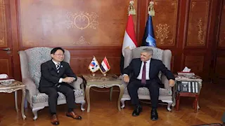 الفريق أسامة ربيع يلتقي المبعوث الخاص لرئيس جمهورية كوريا الجنوبية