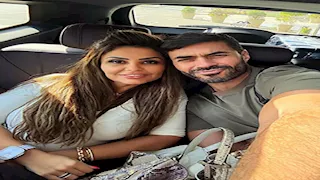 صور| هكذا احتفل خالد سليم بعيد زواجه الـ 14