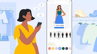 "نهاية طوابير المحلات".. جوجل تعلن تقنية جديدة لتجربة الأحذية والملابس قبل الشراء