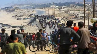 23 صورة ترصد عودة الفلسطينين إلى غزة بعد عامين من النزوح.. فيديو