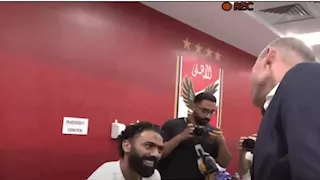 "موقف طريف مع حسين الشحات".. فيديو جولة ياس سوروب في النادي الأهلي