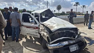 انفجار إطار يتسبب في وفاة سائق وإصابة مديرة مكتب المتابعة بالإسماعيلية