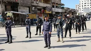 شرطة حماس تعود إلى شوارع مدينة غزة بعد انسحاب الجيش الإسرائيلي (صور)