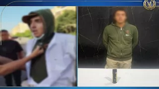 فيديو مثير| شاب يرش "إسبراي" على أحد المارة والأهالي يتدخلون