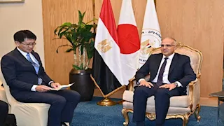قبيل انطلاق "أسبوع القاهرة للمياه".. وزير الري يلتقي نائب وزير الأراضي والبنية التحتية والسياحة الياباني
