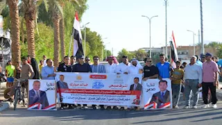 ماراثون للدراجات والجري فى نويبع احتفالًا بذكرى أكتوبر -صور