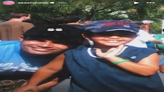 بصور في فترة الطفولة.. عبدالله عمرو دياب يهنئ والده بعيد ميلاده