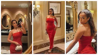 "تاتو وفستان جريء".. آيه سليم تنشر صورًا جديدة من أحدث جلسة تصوير