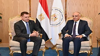 وزير الري يلتقى وزير البيئة بجمهورية سلوفاكيا
