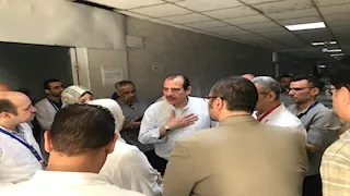 نائب وزير الصحة يتفقد مستشفى الأحرار بالشرقية.. ويُحيل إدارته للتحقيق