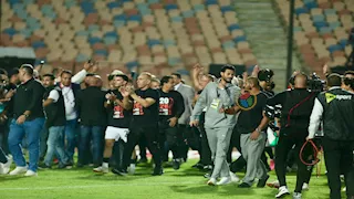 عناق تريزيجيه وإبراهيم عادل.. 20 صورة ترصد احتفالات منتخب مصر بالتأهل لكأس العالم