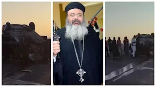 مصرع قس وإصابة 4 من أسرته في انقلاب سيارة بالأقصر