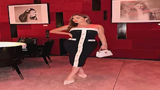 "جاذبية اللون الأسود".. نسرين طافش تخطف الأنظار بإطلالتها