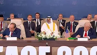 الرئيس السيسى وترامب يوقعان على وثيقة اتفاق إنهاء حرب غزة