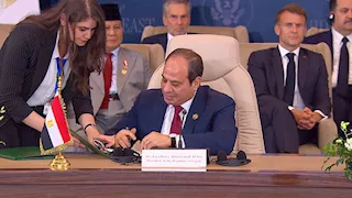 السيسي: السلام خيارنا الاستراتيجي.. وحق الفلسطينيين في دولتهم ثابت 