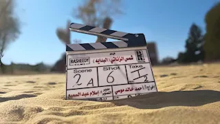 أحمد عبدالحميد ينشر صورا جديدة من كواليس تصوير فيلم "شمس الزناتي"