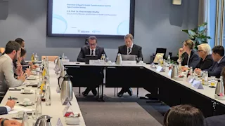 وزير الصحة يعقد اجتماعًا مع ممثلي التحالف الصحي الألماني لتعزيز التعاون المشترك