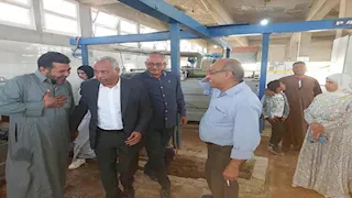 وكيل زراعة جنوب سيناء يتابع مراحل عصر الزيتون بمعصرة أبوصويرة