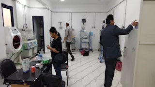 غلق وتشميع مركز حضانات في بني سويف 